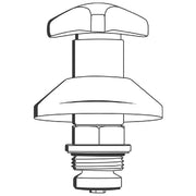 Grohe - Oberteil für UP-Ventile 11507 Trecorn Gr. Mark. blau 1 chrom