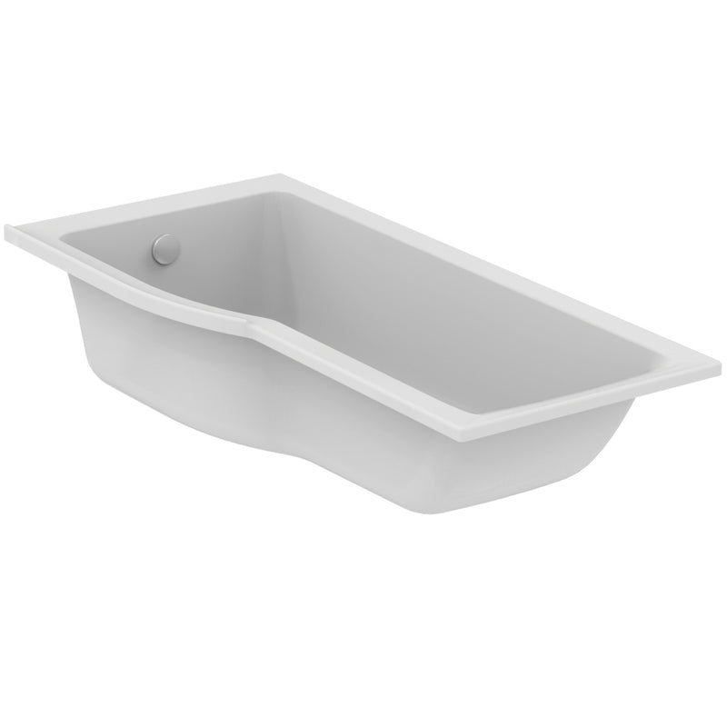 Ideal Standard - Dusch-Badewanne CONNECT AIR, Version li., 1700x800x465mm, Weiß