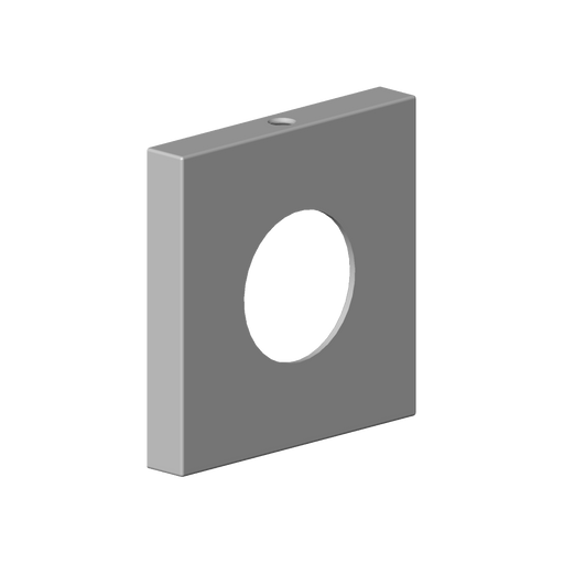 Dornbracht - Rosette Ersatzteile 092722043 60x9x60mm platin gebürstet