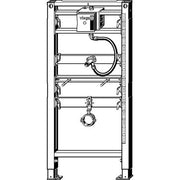 Viega - Urinal Element PREVISTA Dry 8560.32 Wasseranschluss univers. 1120mm