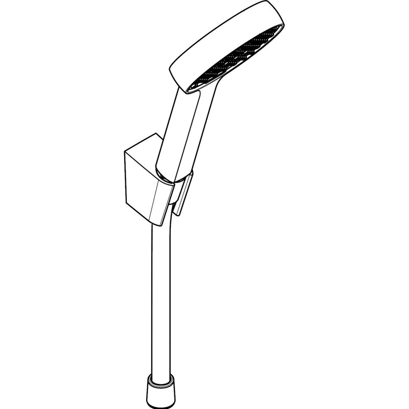 Hansgrohe - Brausehalterset Activera Select S 95 2jet EcoSmart Schlauch 1600mm chrom