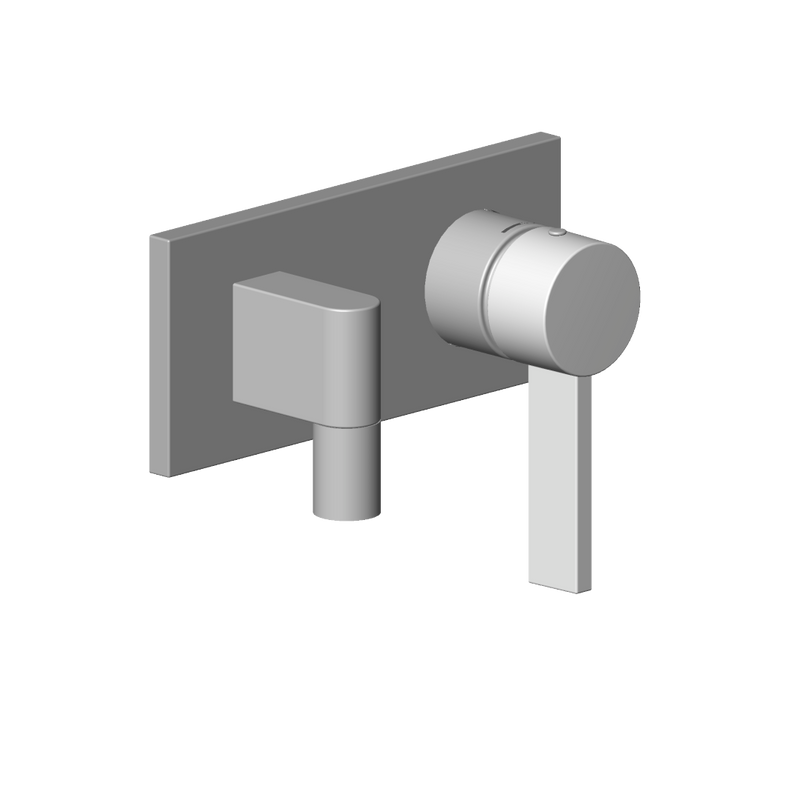 Dornbracht - Anschluss für Brause Wand Ersatzteile 04110302603 150 x 85 x 135 mm platin