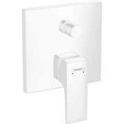 Hansgrohe - Wannenmischer Unterputz METROPOL F-Set mattweiß mit Sicherungskombination