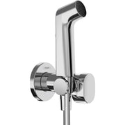 Hansgrohe - Handbrause Bidette S f.Warmwasser m. Schlauch 1250mm und Porter chrom
