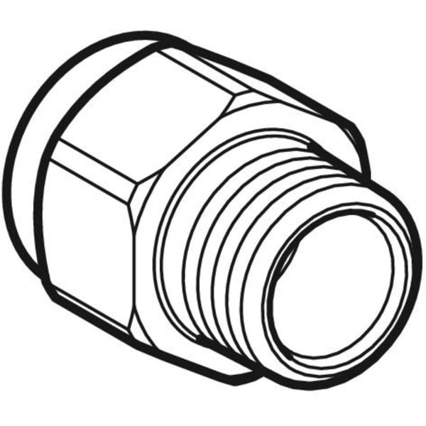 Geberit Vertriebs - Übergang MeplaFix mit IG Rg G1/2-MF1/2