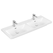 VILLEROY & BOCH - SchrankDWT Subway 3.0 1300x470mm re-eckig 2HL. m. ÜL. Weiß Alpin cplus