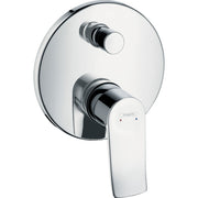 Hansgrohe - Fertigset Wannen EHM UP METRIS 31487 chrom mit Sicherungskombination