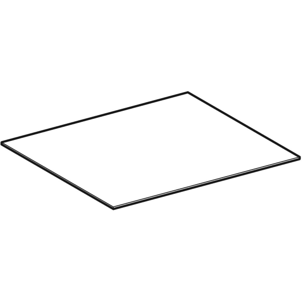 Geberit Vertriebs - Glaseinlegeboden unten, RENOVA Nr.1 Plan, Seiten- u. Hochschrank