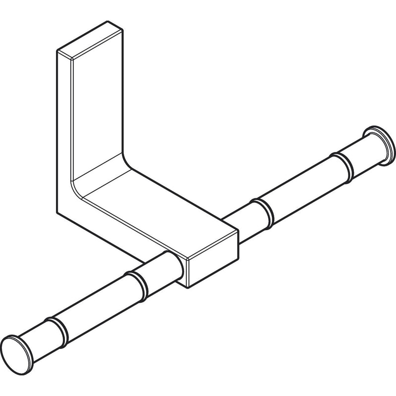 Hansgrohe - Toilettenpapierhalter doppelt Axor Universal Rectangular chrom