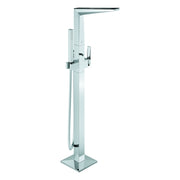 Grohe - Wannenbatt. Allure Bril. PC 24424 Bodenmontage Griff VN-Caesarstone chrom