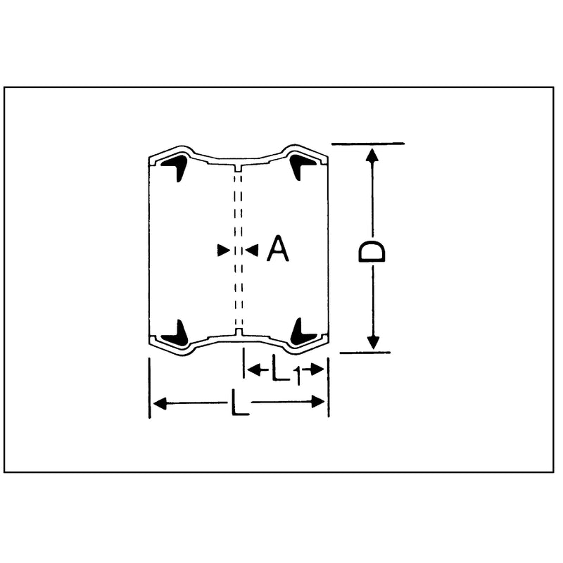 Düker - Fornatis SVE-Verbinder DN150 aus Polypropylen