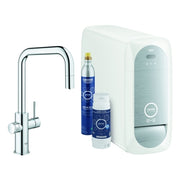 Grohe - BLUE Home Starter Kit 31543 auszb. Mousseur Bluetooth/WIFI U-Auslauf chrom