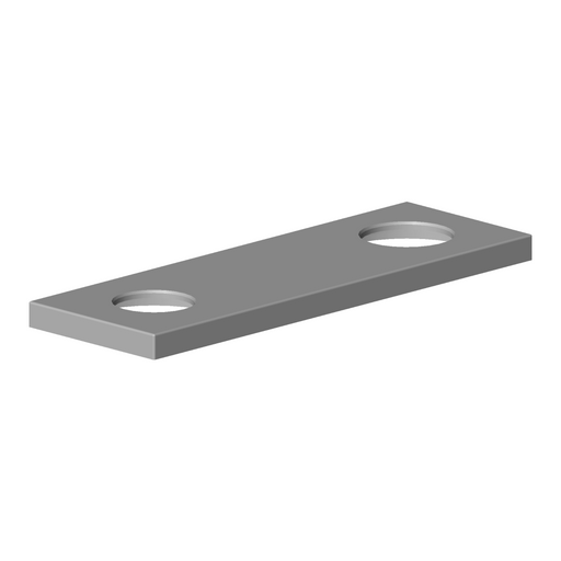 Dornbracht - Rosette Ersatzteile 092787003 180 x 60 x 9 mm chrom