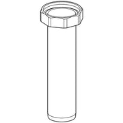 Grohe - Abgangsstutzen 43316 komplett für WC-Druckspüler Aufputz chrom