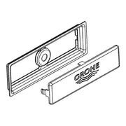 Grohe - Abdeckelement 42578 für Küchenspüle edelstahl