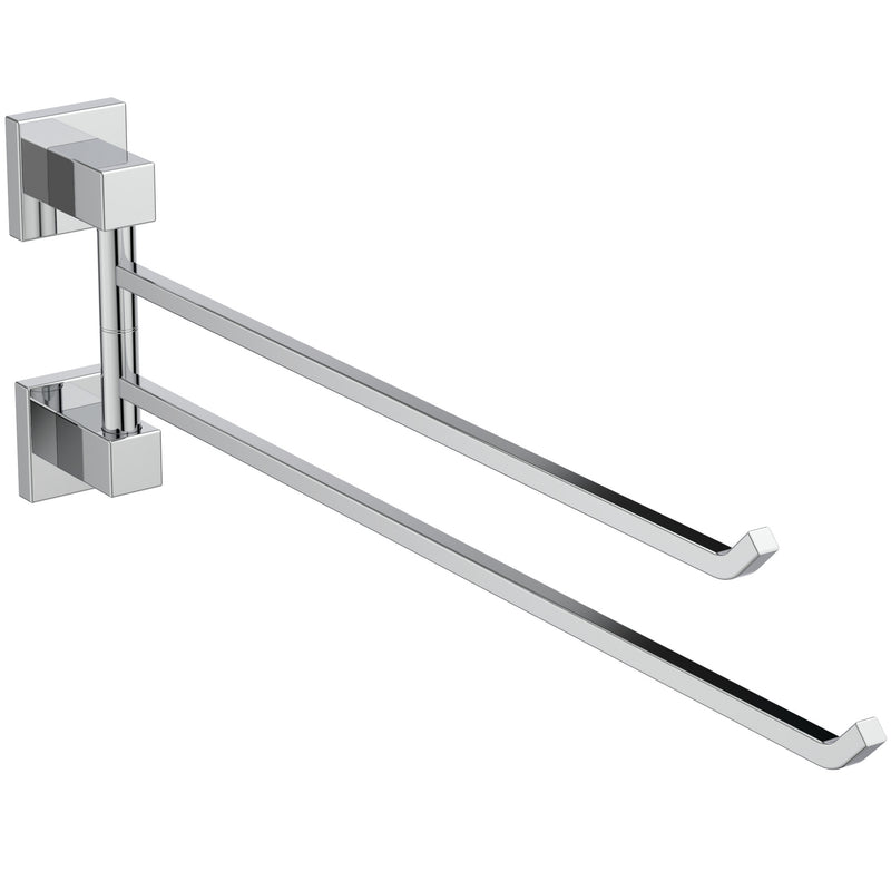 Ideal Standard - Doppelte Handtuchstange IOM SQUARE, Chrom