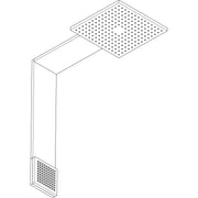 Hansgrohe - Brausenmodul 250/250 Axor ShowerComposition 2jet Schulterbr.MSW