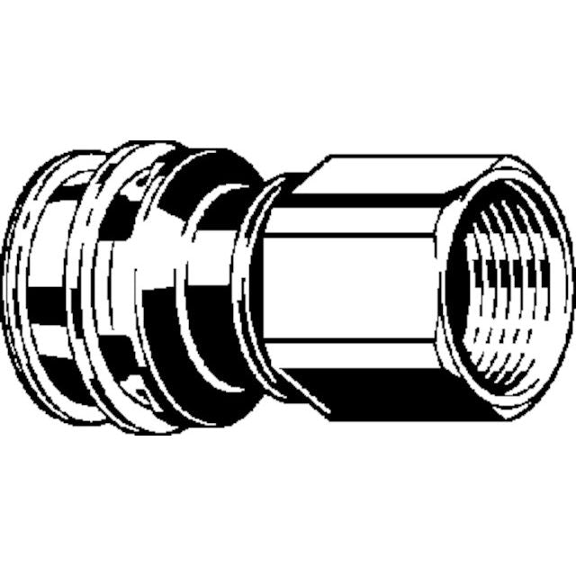 Viega - Übergangsstück RAXINOX 4412 20mm x 3/4IG Stahl nichtrostend