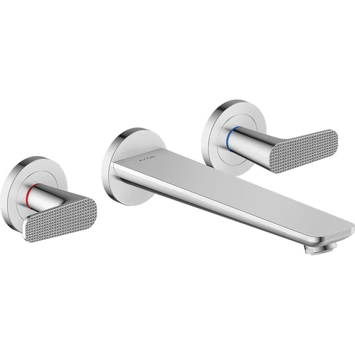 Hansgrohe - 3-Loch Fertigset Wannemisch.Wand UP Axor Citterio C Cubic cut chrom