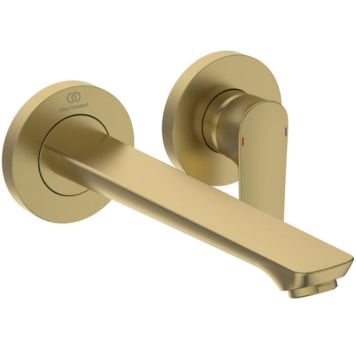 Ideal Standard - Wand-WT-Armatur UP CONNECT AIR, BS2, 5 l/min., Ausld. 225mm, Sundance gold