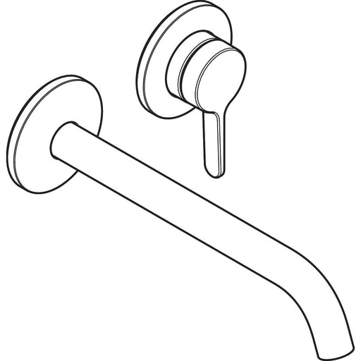 Hansgrohe - Waschtischmischer Unterputz AXOR One Fertigset mit Hebelgriff chrom