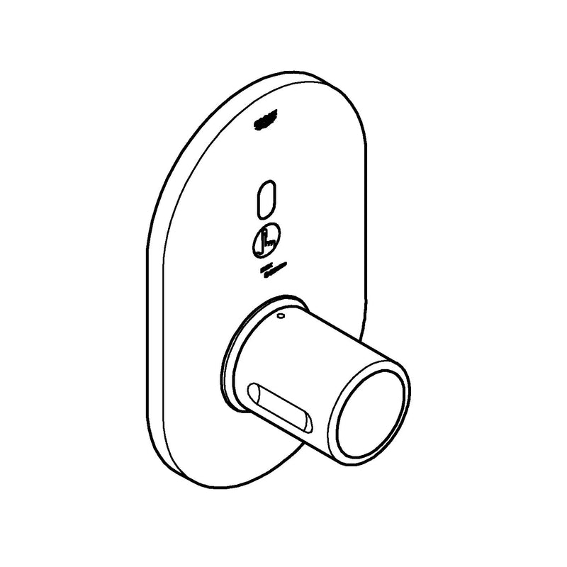 Grohe - IR-Brausethermostat EUROSMART CE 36456 FMS für 36458/36459 chrom