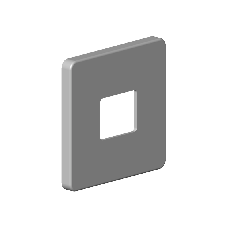 Dornbracht - Rosette Ersatzteile 092771011 131 x 12,5 x 131 mm chrom