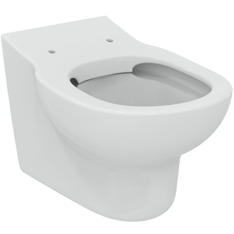 Ideal Standard - Wand-T-WC CONTOUR21 SCHOOLS, rimless, Abg.außen waagr., 360x535x350mm, Weiß