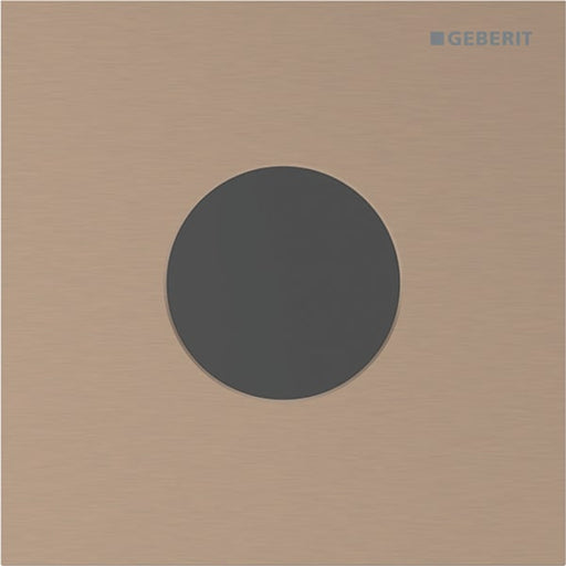 Geberit Vertriebs - Typ 40 UR-Strg. m. elektron. Sp-Ausl. Netz.-Betr., Round, rotgold gebü./Etc