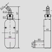 Sanitärtechnik Eisenberg - Aufputz- Geruchverschluss G3/4-G1x40