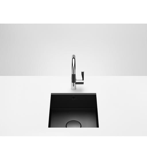 Dornbracht - Küchenbecken aus glasiertem Stahl 38400002 schwarz matt