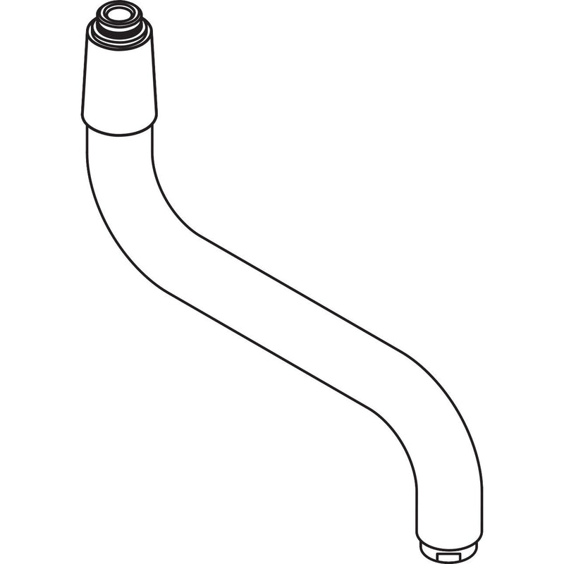 Hansgrohe - Auslauf Küche Wand 200mm chrom