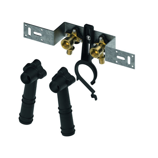 TECE SE - TECEflex Montageeinheit mit Wandscheiben Stichmaß 80mm Dim. 16x1/2 Rotguss