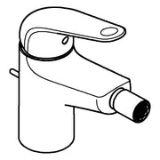 Grohe - EH-Bidetbatterie Euroeco 23263_1 Zugstangen-Ablaufgarnitur chrom