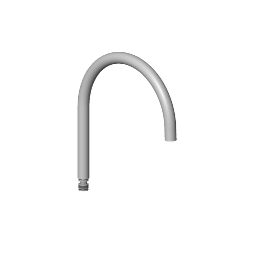 Dornbracht - Auslauf Ersatzteile 90282220202 240 mm, 8 l/min. Dark Platin