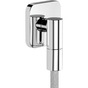 Hansgrohe - Wandanschluss FixFit Fine Q mit Rückflussverhinderer chrom