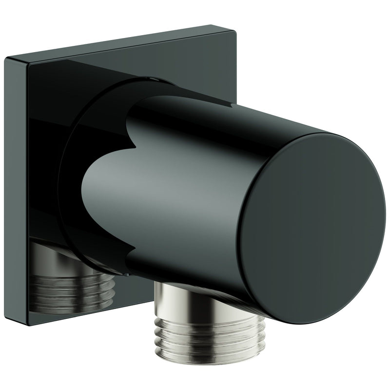 Grohe - Wandanschlussbogen Rainshower 27076 Außengewinde hard graphite