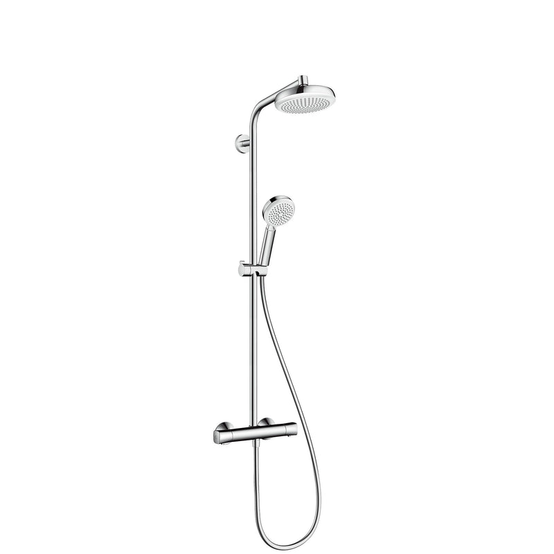 Hansgrohe - Showerpipe Crometta 160 weiss/chrom