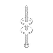 Grohe - Befestigungssatz 49512 für Aufsatz-Waschtische und Aufsatzschale