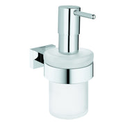 Grohe - Seifenspender mit Halter ESSENTIALS CUBE 40756 chrom
