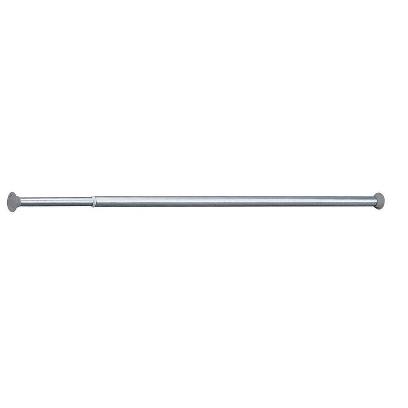 DELABIE - Alu-Duschvorhangstange poliert ECO zum Einspannen 20mm 760-1260mm