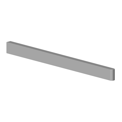 Dornbracht - Halter für Handtuchhalter Ersatzteile 081767508 15 x 25 x 390 mm platin matt