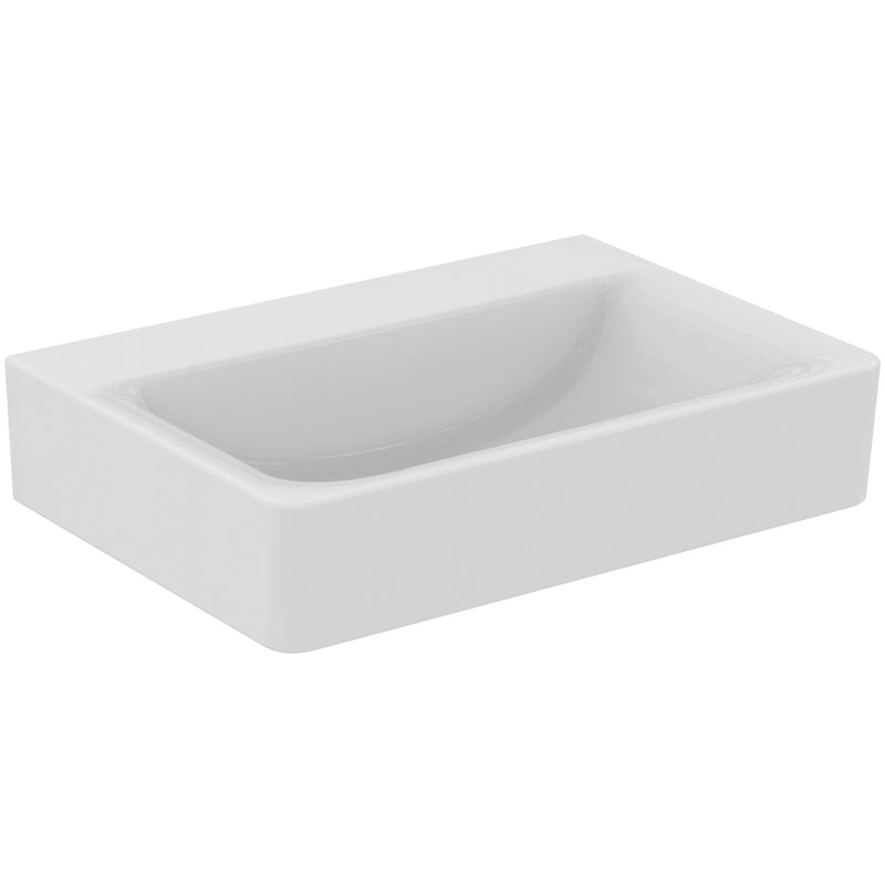Ideal Standard - Waschtisch CONNECT 650x460mm E8105 o.HL o.ÜL weiß