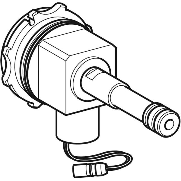 Geberit Vertriebs - Ventilblock zu WT-Armaturen Typen 87 und 88, ohne Mischer