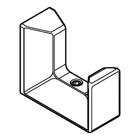 Grohe - Bademantelhaken SELECTION CUBE 40782 Metall chrom