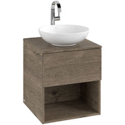 VILLEROY & BOCH - Konsolen-Unterschrank 500mm f AWT38 1 Ausz 1 Auss mLB C520H1 PJ Oak Nebraska