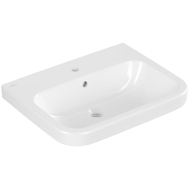VILLEROY & BOCH - WT Architectura 4188 600x470mm 3-LArm mittl HL durchg Überl Eckig WeißAlpin