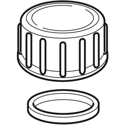 Geberit Vertriebs - PE Verschlusskappe für Reinigungsstücke d75 240.332.00.1