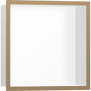 Hansgrohe - XtraStoris Individual Wandnische mit Designrahmen 300x300x100mm MW/BBR
