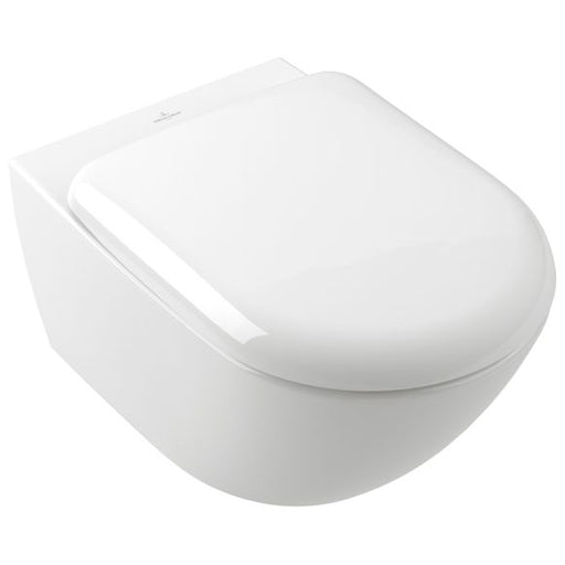 VILLEROY & BOCH - T-WC Antao 370x560x355mm Rund wandh. Abg. waagr. m. TwistFlush we Alpin c